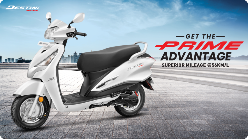 Hero Destini Prime: 125cc स्कूटर सिर्फ ₹75,969 में, स्टाइल और फीचर्स का मेल!