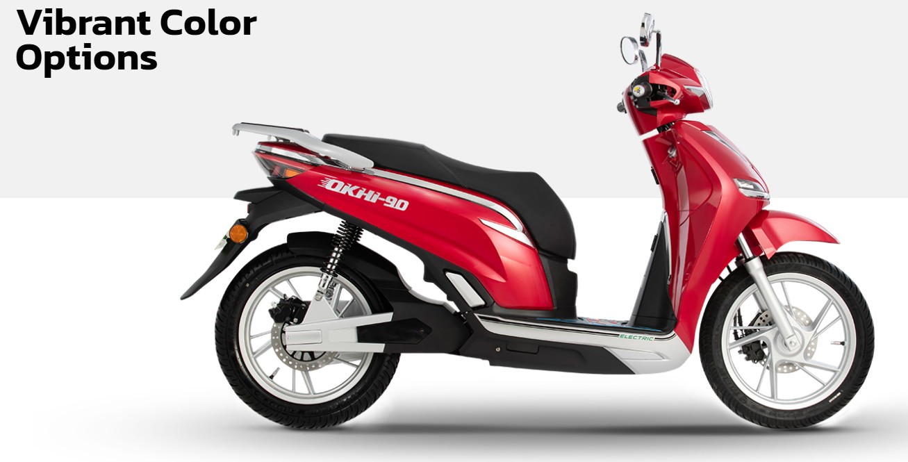 Okinawa OKHI 90: बड़ी 16-इंच व्हील्स, 90kmph टॉप स्पीड, ₹1.49 लाख से!
