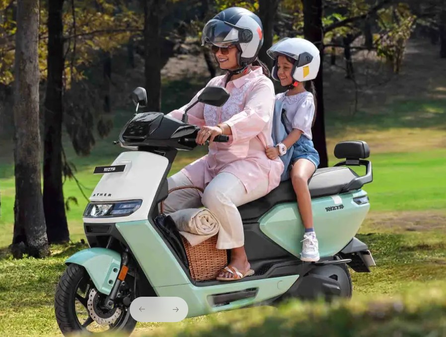 एथर रिज़्टा एस: 2.9 kWh बैटरी, 105 किमी रेंज, 34 लीटर अंडरसीट स्टोरेज और कीमत सिर्फ ₹1.30 लाख!