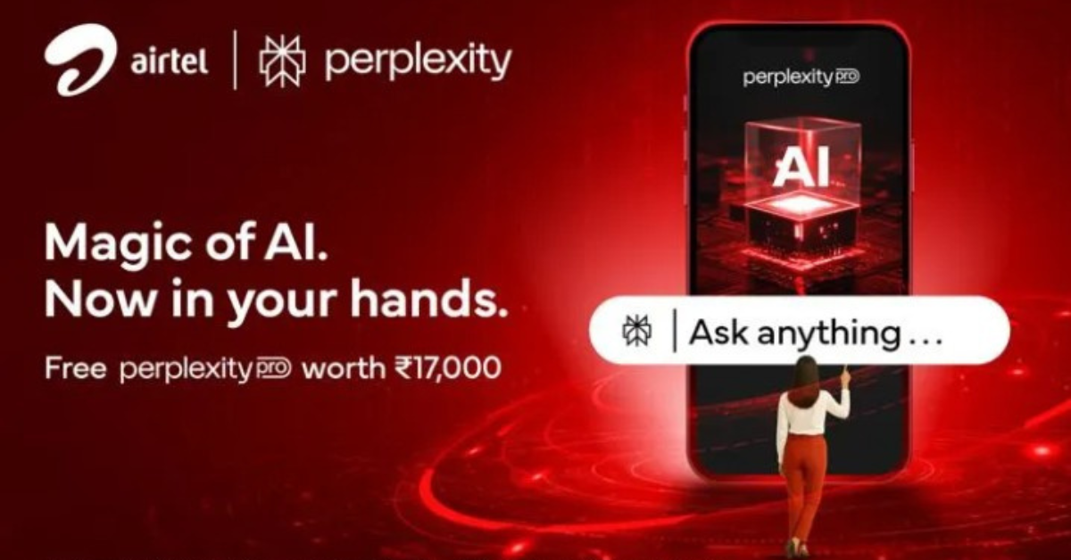Perplexity Pro सब्सक्रिप्शन – एयरटेल यूज़र्स को फ्री में मिल रहा है 1 साल का, जानें कैसे करें क्लेम