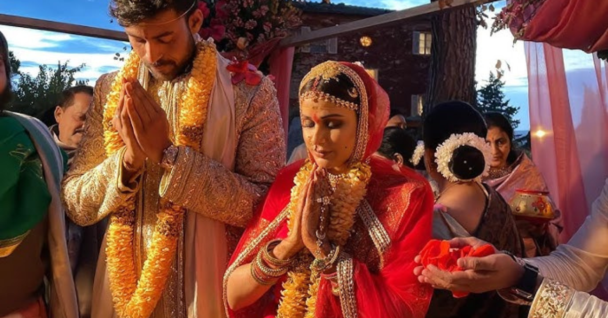 असली जिंदगी में दुल्हन बनीं ‘गोपी बहू’, एक्टर वरुण जैन संग लिए सात फेरे, देखें शादी की पहली तस्वीरें!